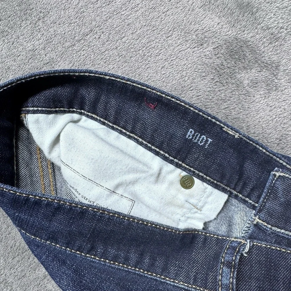 Banana Republic‎ Jeans 34x31 Bootcut Blue Denim Dark Wash